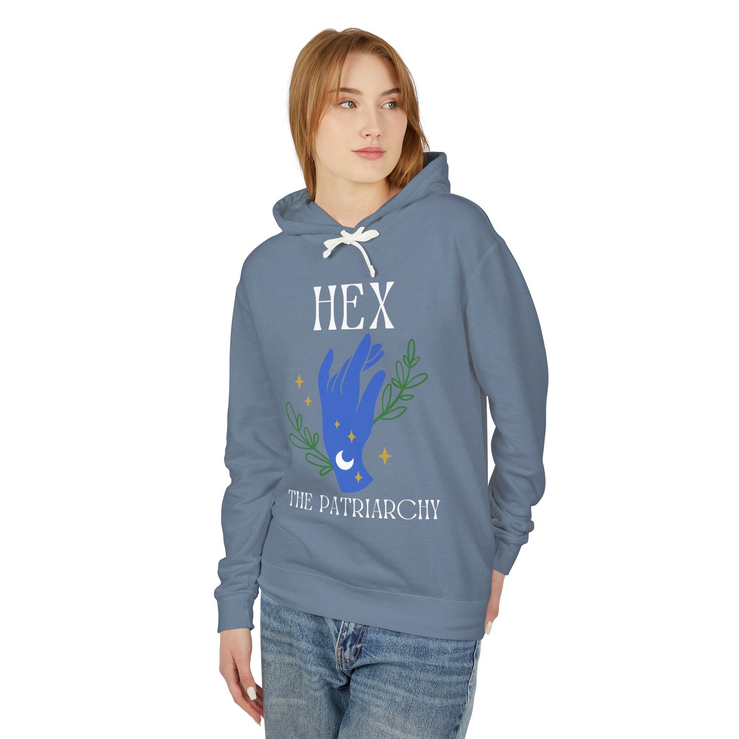 Hex the Patriarchy Witchy Hooded Sweatshirt