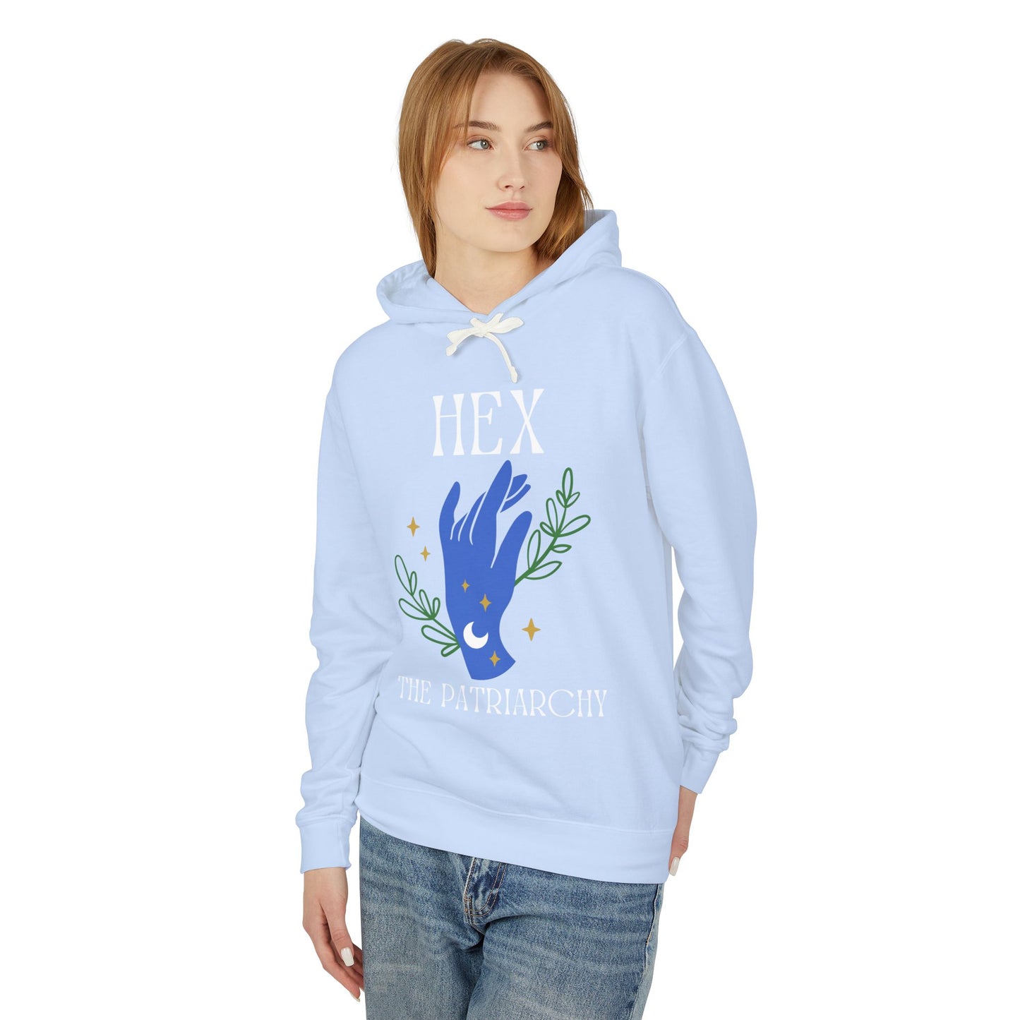 Hex the Patriarchy Witchy Hooded Sweatshirt