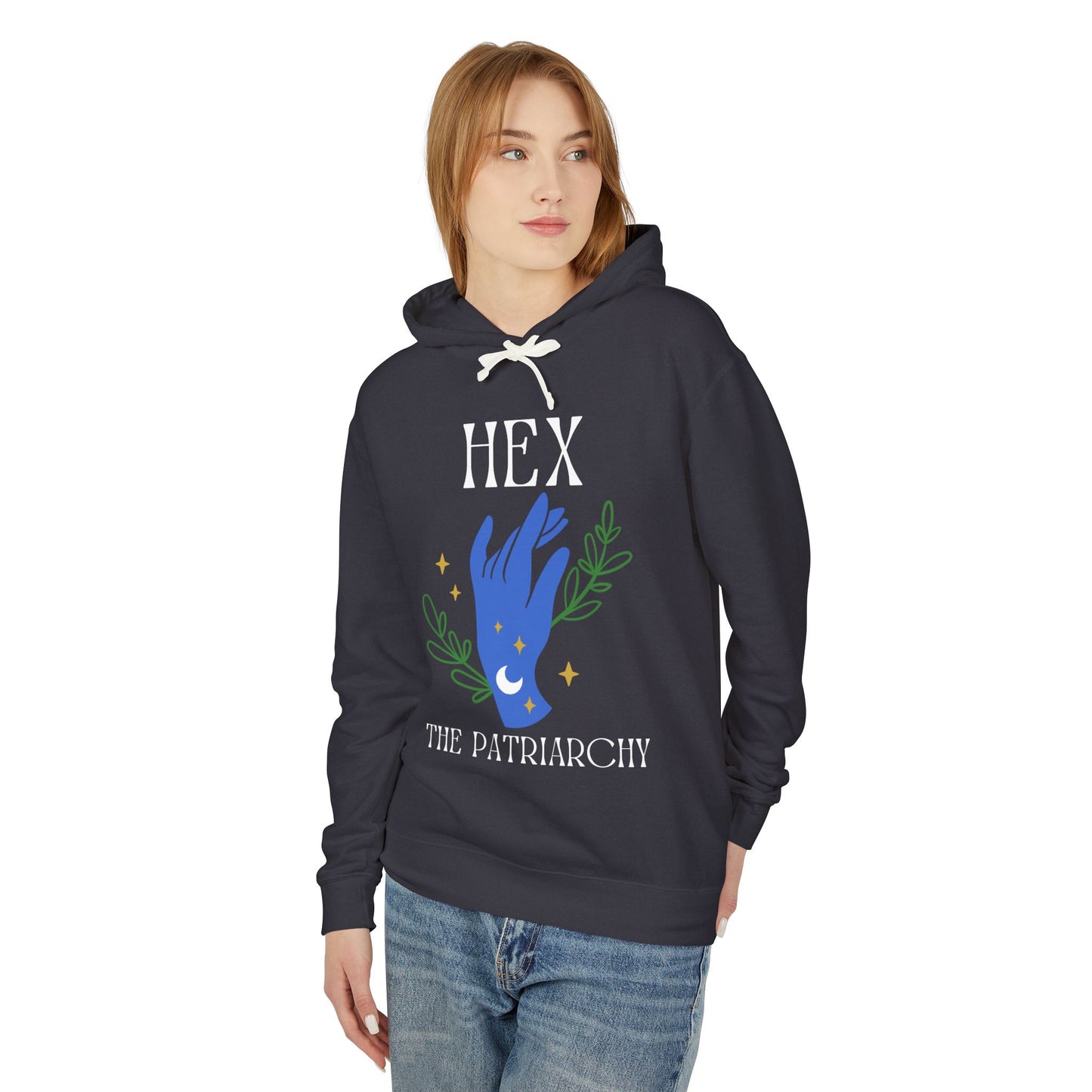 Hex the Patriarchy Witchy Hooded Sweatshirt