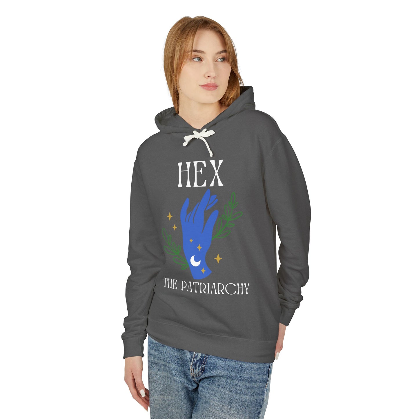Hex the Patriarchy Witchy Hooded Sweatshirt