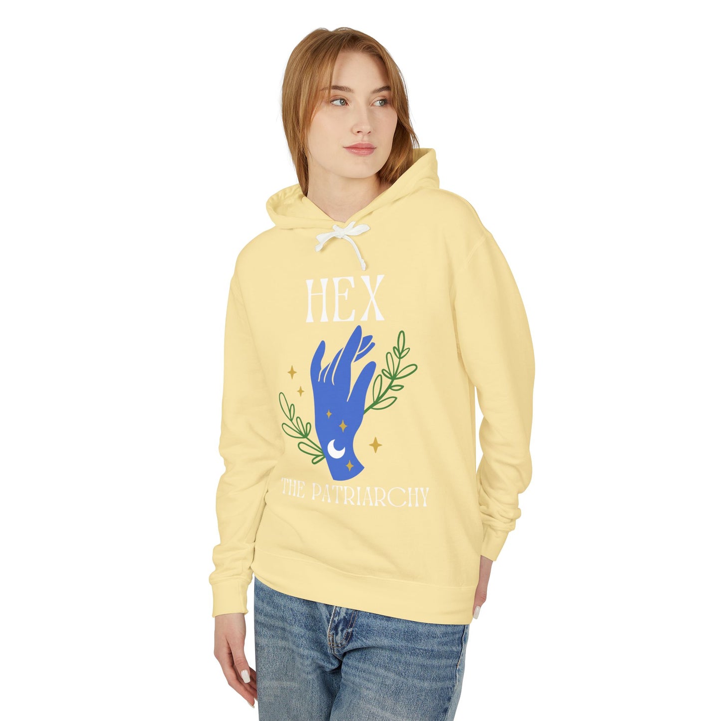 Hex the Patriarchy Witchy Hooded Sweatshirt